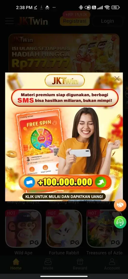 Promo Free Spin dan program referral pemain